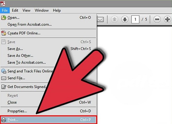 Listing pdf file