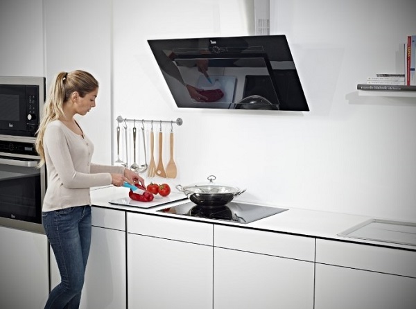 Extractor fan in the kitchen
