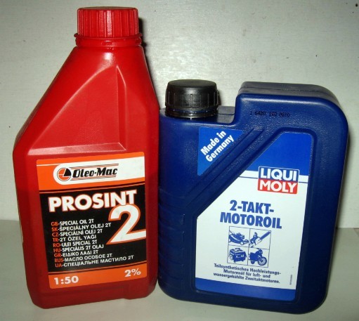 Engine oils for two-stroke engines