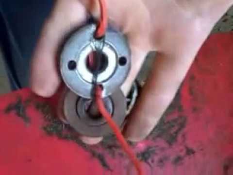Native nut from the grinder