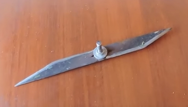 Sharpened Metal Knife