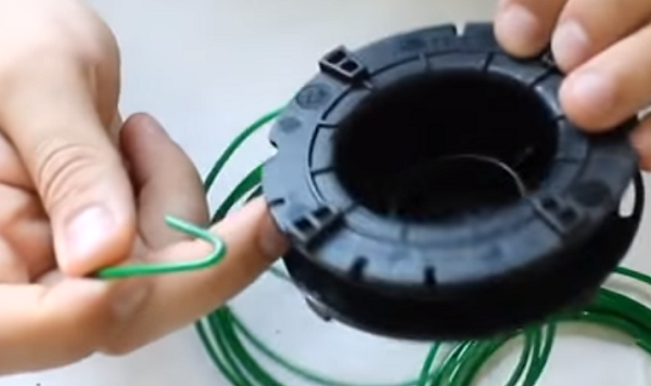 Bend the cord