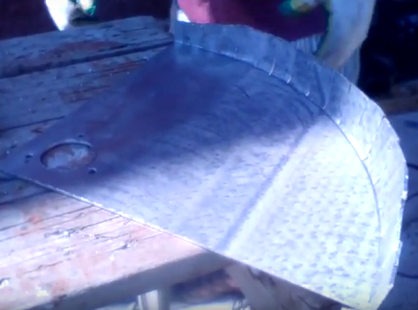 Radial cuts