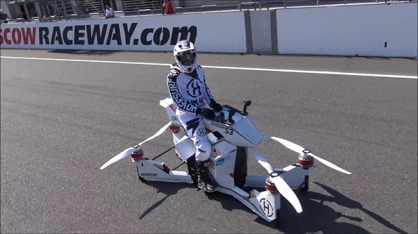 Flying motorcycle