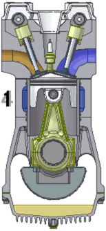 Four stroke engine
