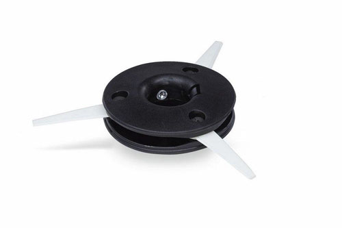 Three-blade plastic knife