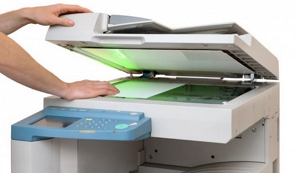 Work on the copier