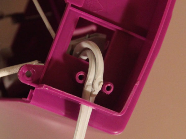 Damaged wire