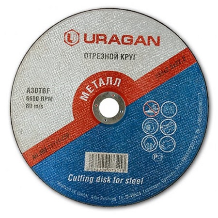 Cutting wheel for metal