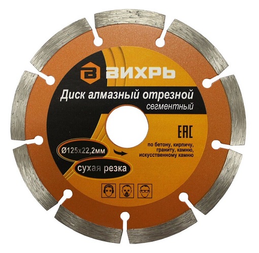 Disc for ceramic tiles