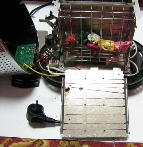 Removing the plate