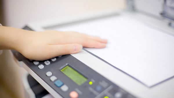 Work on the copier