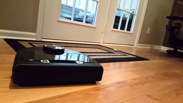 Vacuum cleaner in the apartment