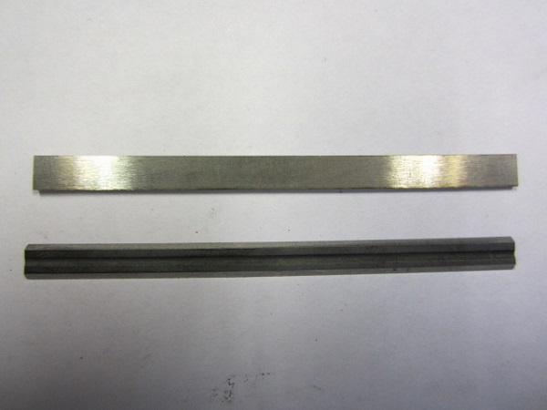 Knives for electroplanes Bosch, SKIL, straight