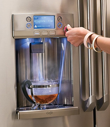 Built-in coffee maker
