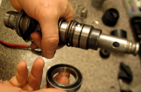 Removing the balls