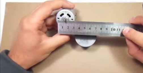 Hole mark