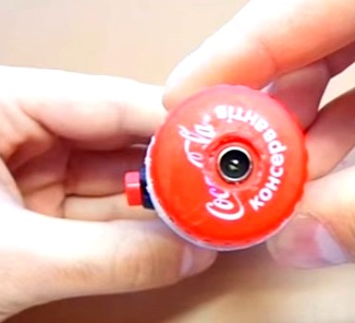 Gluing plastic cover
