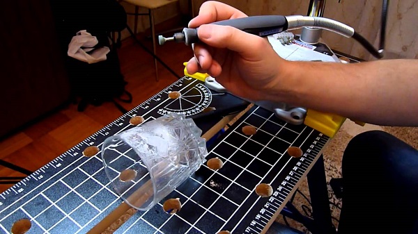 Dremel with flexible shaft