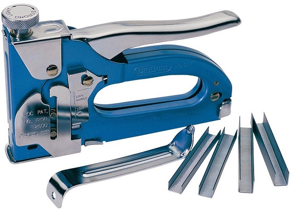 Construction stapler