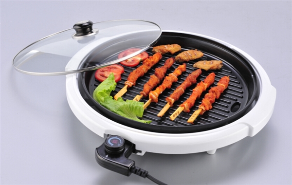 Electric grill pan