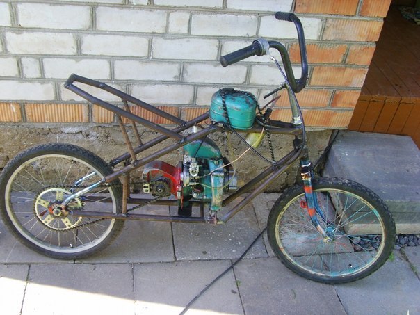 Homemade bike