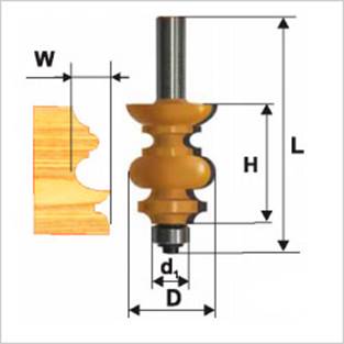 Multiprofile cutter number 16