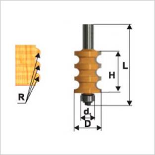 Multiprofile cutter number 17