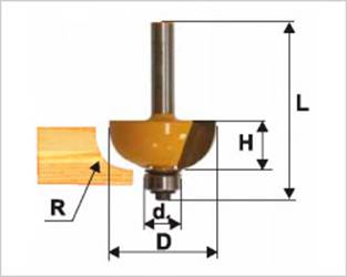 Milling cutter number 8