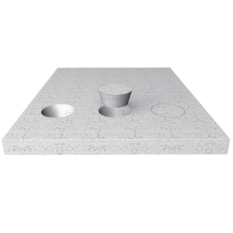 Stone repair kit appearance