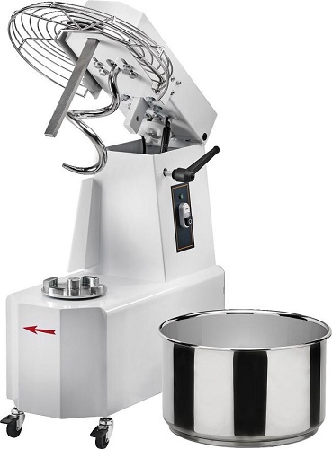 Spiral kneader