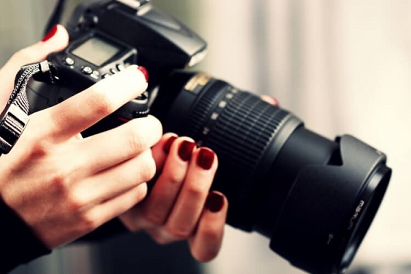 Camera in hand