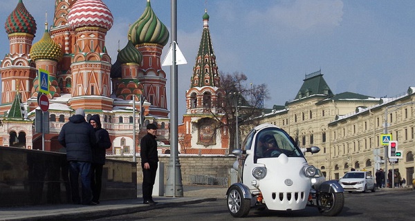 3-wheeled car