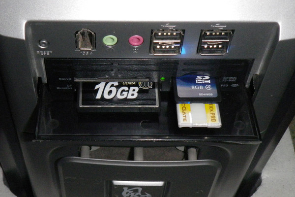 Through card reader