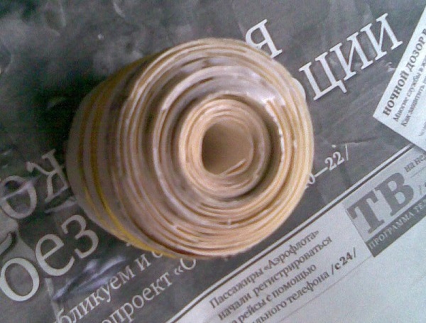 Taped paper