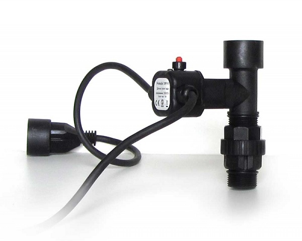 Dry running sensor