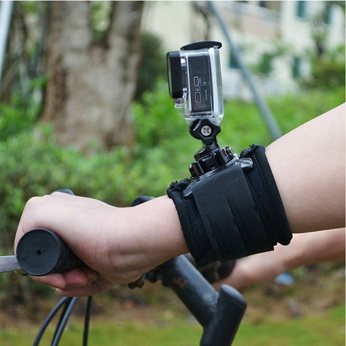 Action camera for cyclist