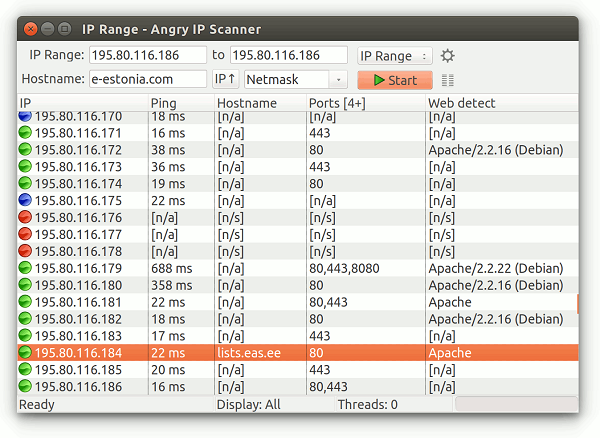 Angry Ip Scanner Program
