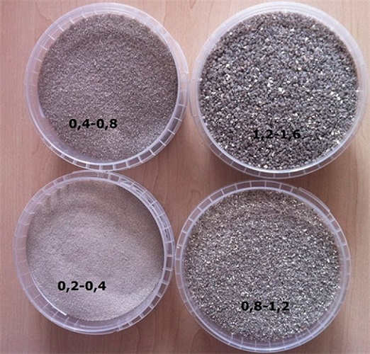 Quartz sand