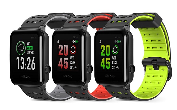 Three colors of the clock