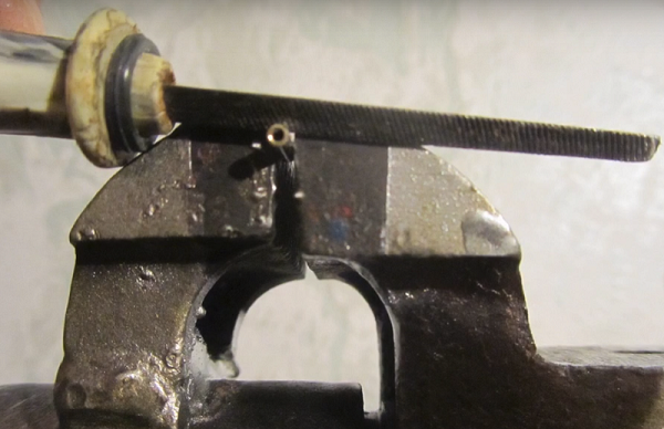 Hole in the tip