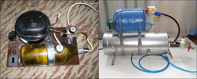 Compressor from the refrigerator