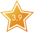 Rated 3.9