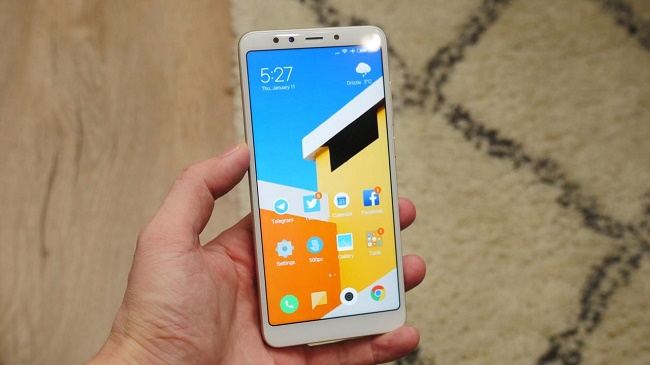 Smartphone in hand