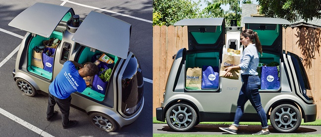Unmanned van