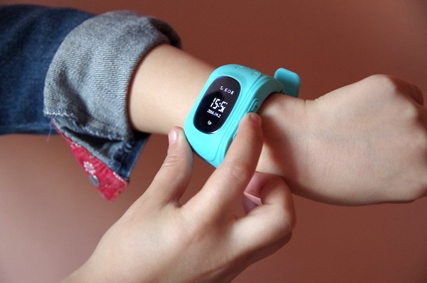 Clock on children's hand