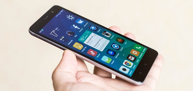 The appearance of the phone