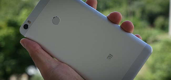 The back of the smartphone