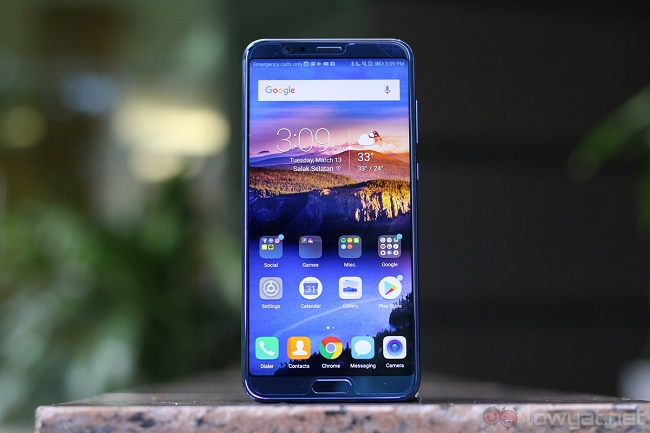 Smartphone screen