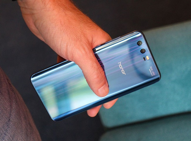 Smartphone in hand